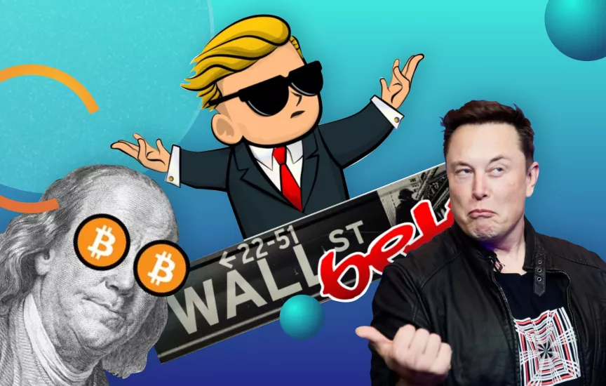 Who are WallStreetBets, Elon Musk, and crypto memes