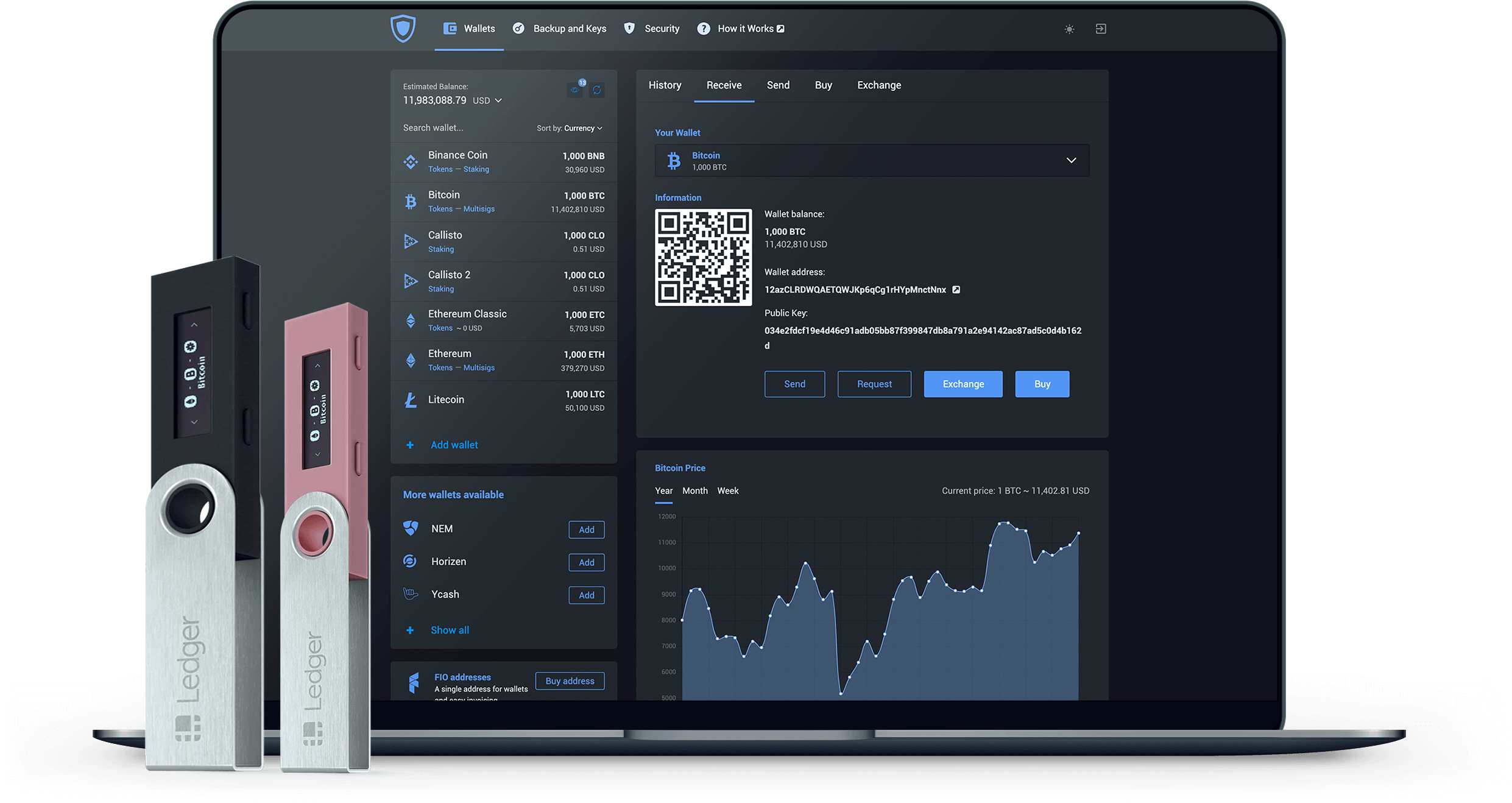 Guarda + Ledger<br>Hardware Wallet