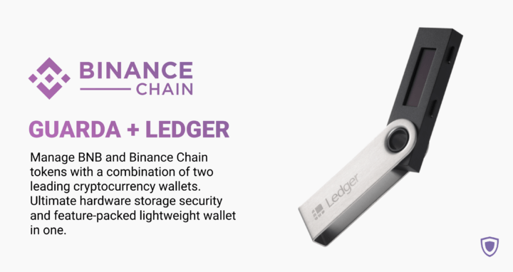 Ledger Wallet on Guarda – Manage Binance Chain Tokens